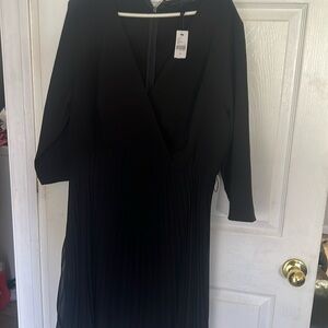 New with tags pleated dress from Lane Bryant